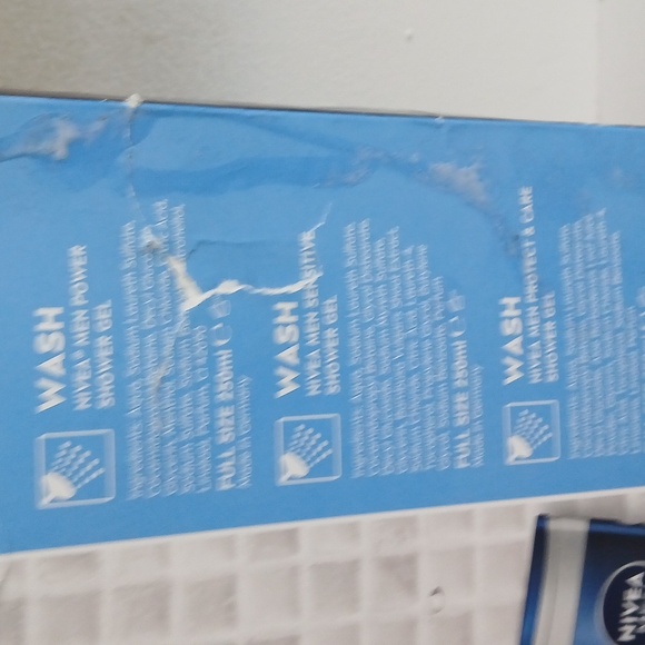 NIVEA Men Keep It Fresh Shower Gel Skincare Trio - Blue - Picture 3 of 3